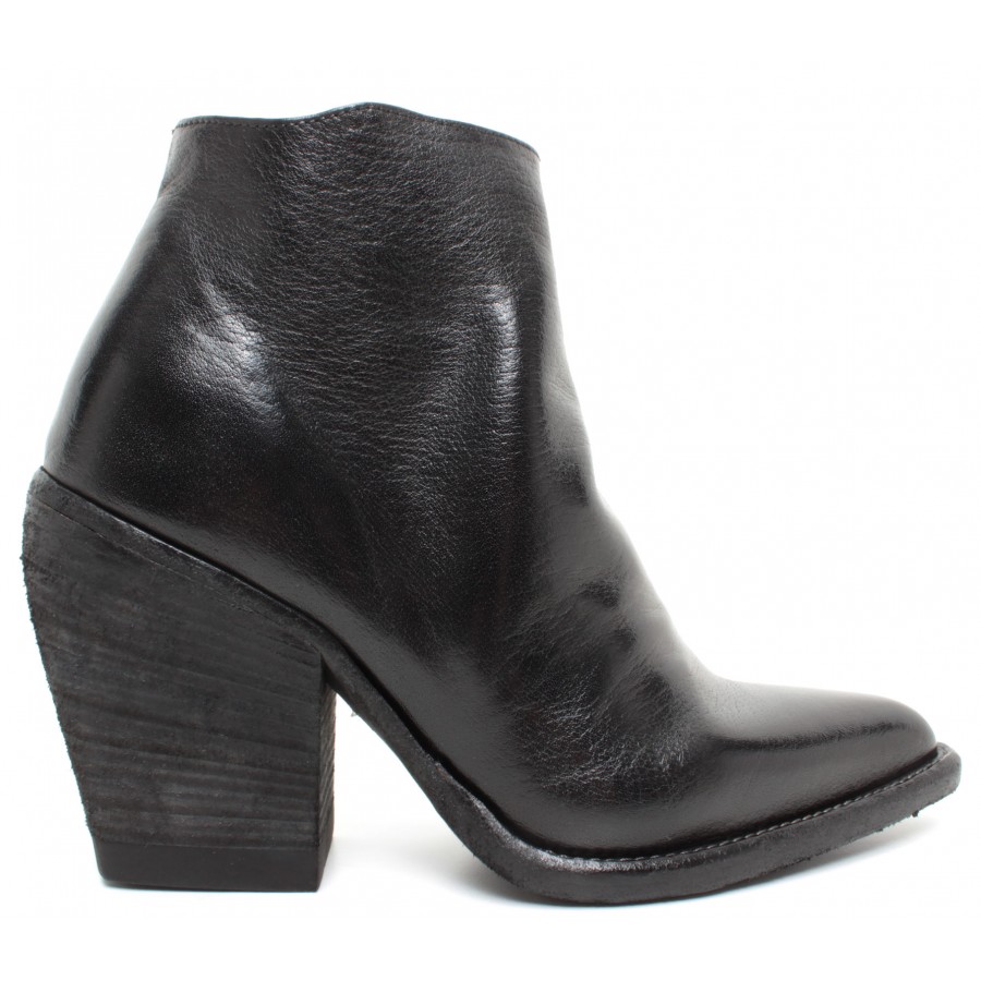 Women's Ankle Boots OFFICINE CREATIVE Claralie/001 Leather Black