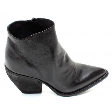 Women's Ankle Boots OFFICINE CREATIVE Claralie/001 Leather Black
