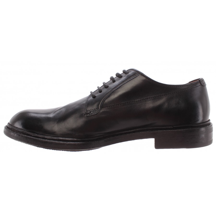Men's Shoes PANTANETTI 12712F Calgary Nero Leather Black
