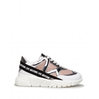 Women's Sneakers LOVE MOSCHINO JA15323 Silver Leather