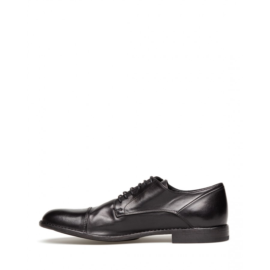 Men's Classic Shoes PANTANETTI 14404E Guelfo Nero Leather Black
