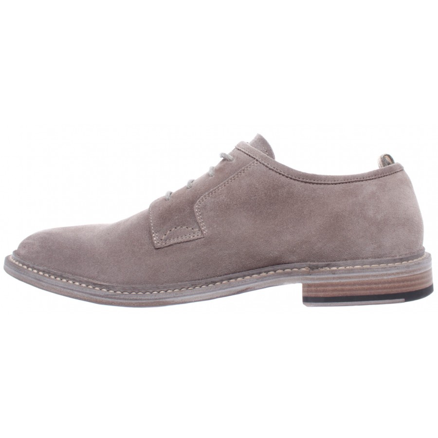 OFFICINE CREATIVE Men's Classic Shoes Durham/005 Softy Ardesia Suede Gray New