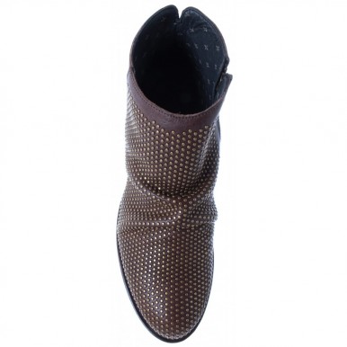 Women's Shoes Ankle Boots FIORENTINI + BAKER RAKEL-B9 Rocker Leather Brown