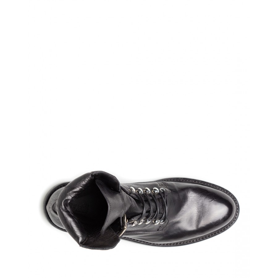 Chaussures Bottines Femmes PREVENTI Concetta Negro Cuir Noir
