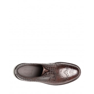 Men's Classic Shoes PREVENTI Simon Vit Tinto Caffe Leather Brown