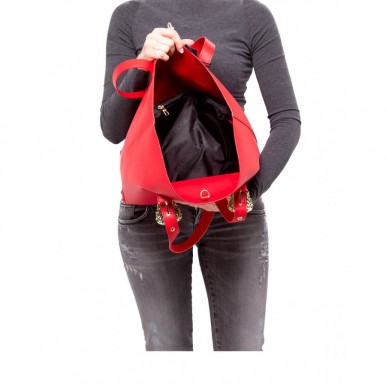 Women's Hand Shoulder Bag VERSACE JEANS COUTURE E1VWABF7 71578 500 Synthetic