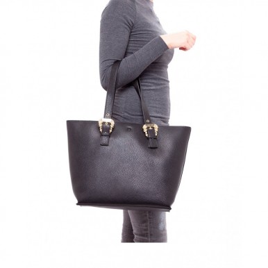 Women's Shoulder Bag VERSACE JEANS COUTURE 74VA4BA9 ZS409 899 Black