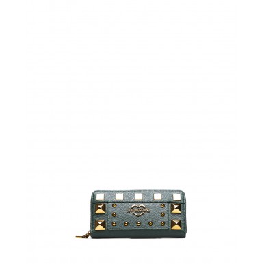 Women's Wallet LOVE MOSCHINO JC5650 Pu Verde Leather Synthetic Green