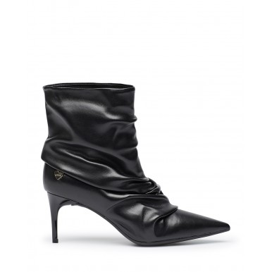 Women's Ankle Boot LOVE MOSCHINO JA21237 Vit Pu Nero Synthetic Black