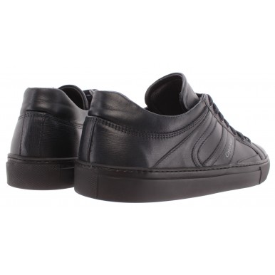 Scarpe Uomo Sneakers CALVIN KLEIN Collection 4065-051 Grafic Blu Pelle Nuove New