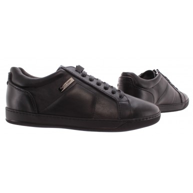 Scarpe Uomo Sneakers CALVIN KLEIN Collection 04025/AC SCalf Nero Pelle Esclusive