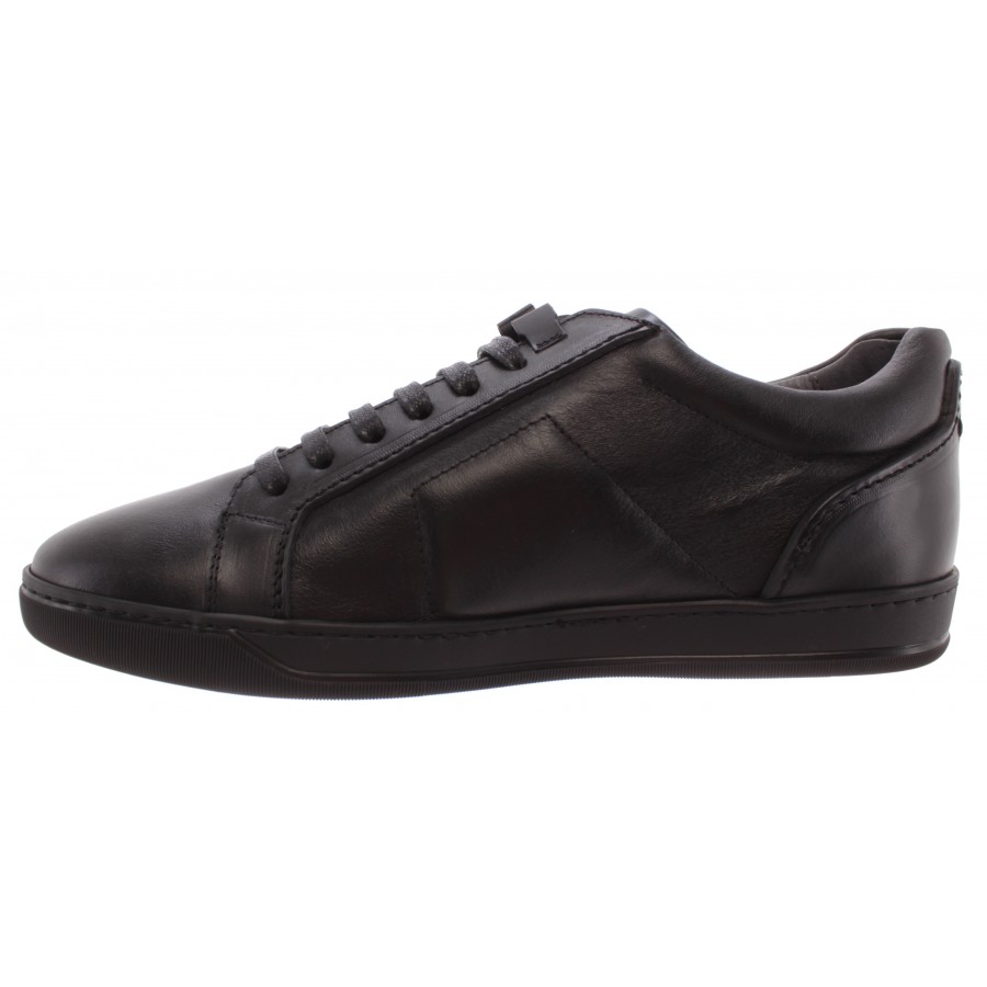 Men's Shoes Sneakers CALVIN KLEIN Collection 04025/AC SCalf Nero Black  Leather