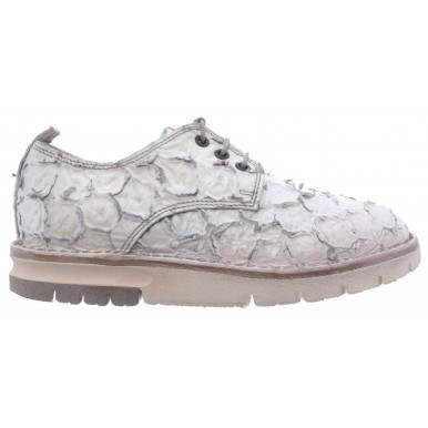 Chaussures Femme MOMA 30501-ZB Ananas Cuir Blanc Extrême Vintage Exclusive Luxe