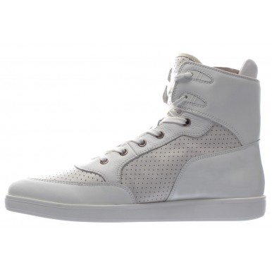 Men's Shoes High Top Sneakers DIRK BIKKEMBERGS Sport Couture Olimpian White New