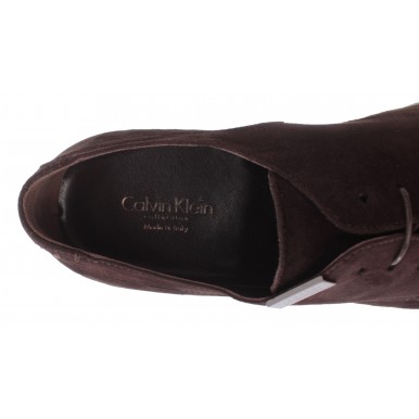 Herren Klassik Schuhe CALVIN KLEIN Collection 1004 Camoscio Africa Wildleder New