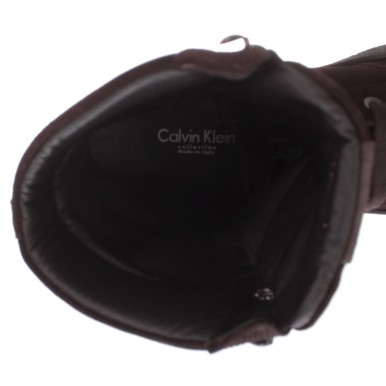 Herren Schuhe Sneakers CALVIN KLEIN Collection 1028 Suede Africa Braun Wildleder