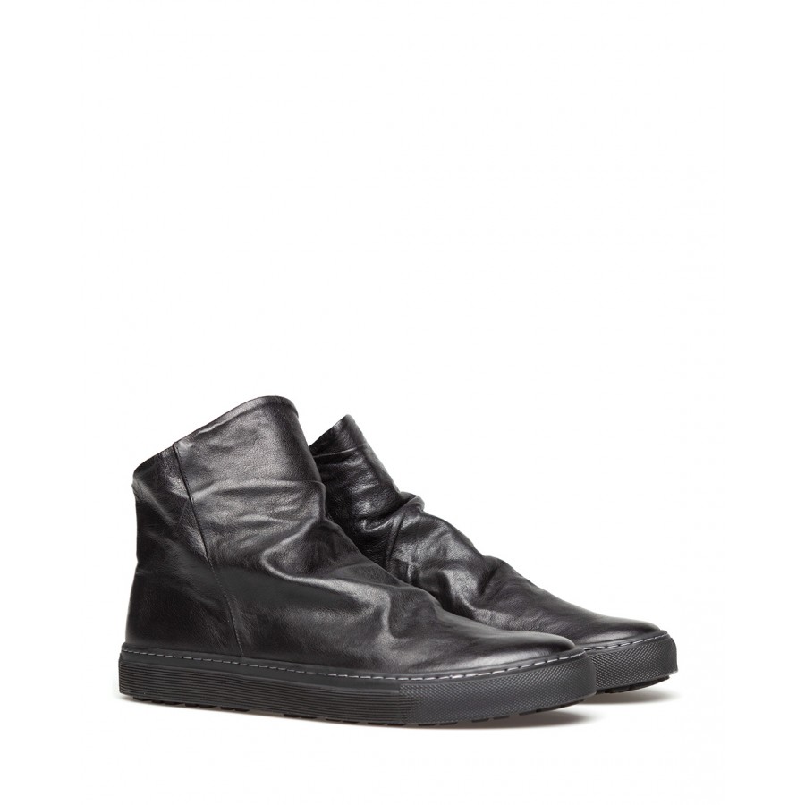 Men's Ankle Boot FIORENTINI + BAKER Biel V Danny Nero Leather Black