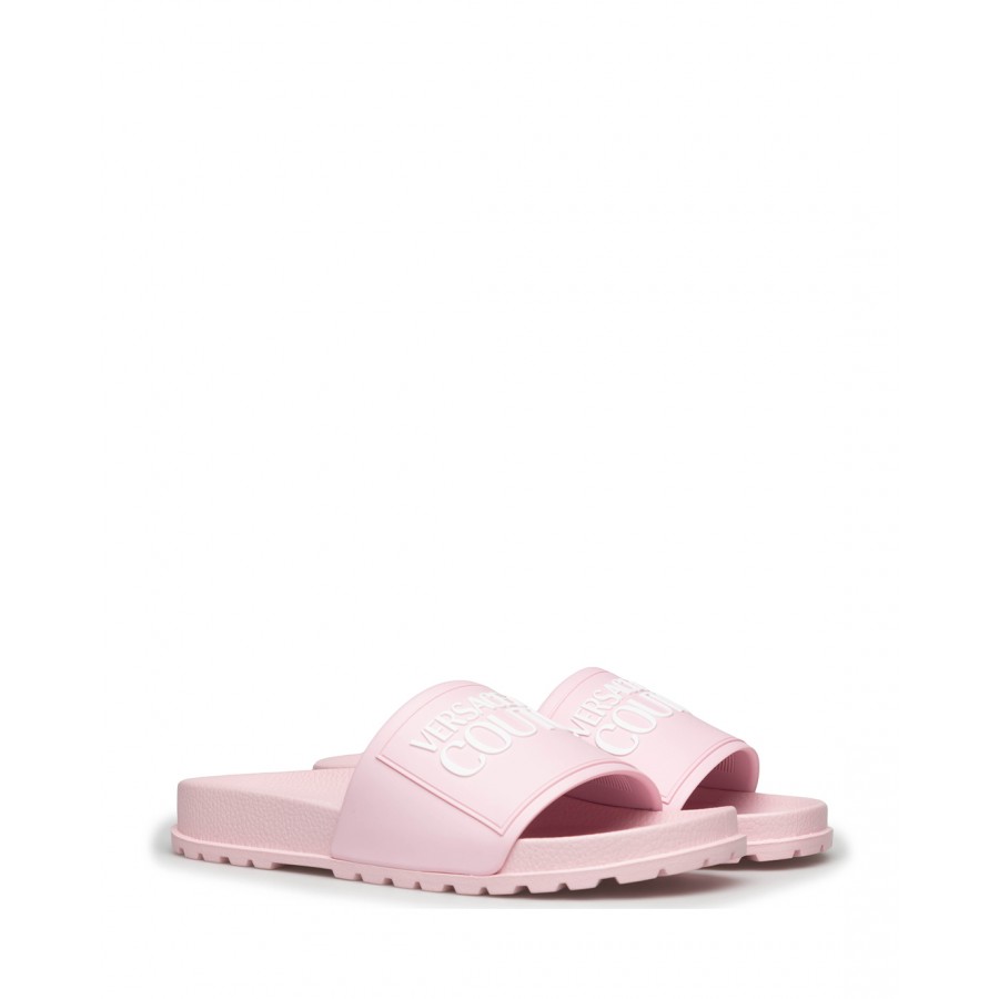 pink versace slippers