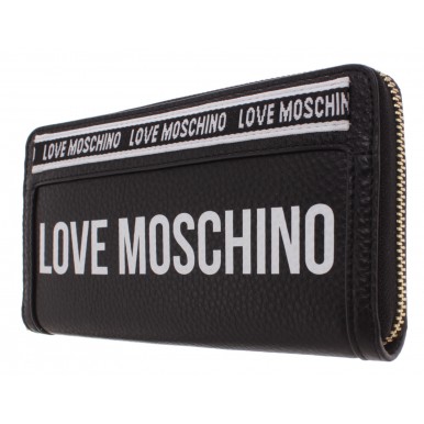 Women's Wallet LOVE MOSCHINO JC5626PP1BLR100A Nero Leather Black