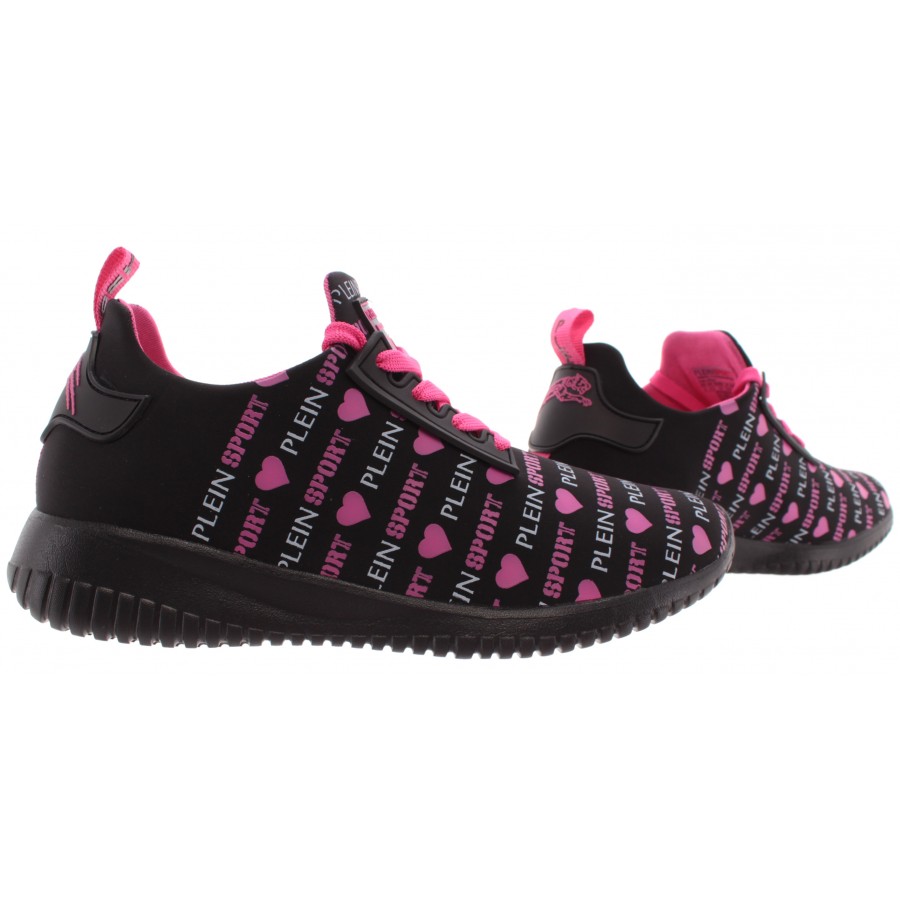 Sneakers Donna PLEIN SPORT Runner Cindy Black Nere Fuxia