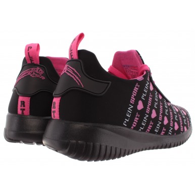 Sneakers Donna PLEIN SPORT Runner Cindy Black Nere Fuxia