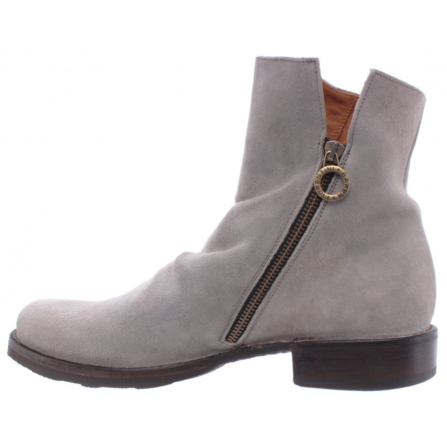 Men's Ankle Boot FIORENTINI + BAKER ELF-0 Waxed Greige Suede Gray