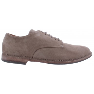 Men's Shoes PANTANETTI 13404B Soffice Antilop Suede Gray