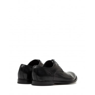 Men's Classic Shoes OFFICINE CREATIVE Anatomia01 Canyon Nero Leather Black
