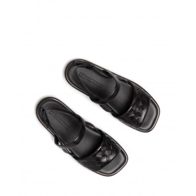 Women's Shoes Sandals POMME D'OR 0223 Glove Nero Leather Black