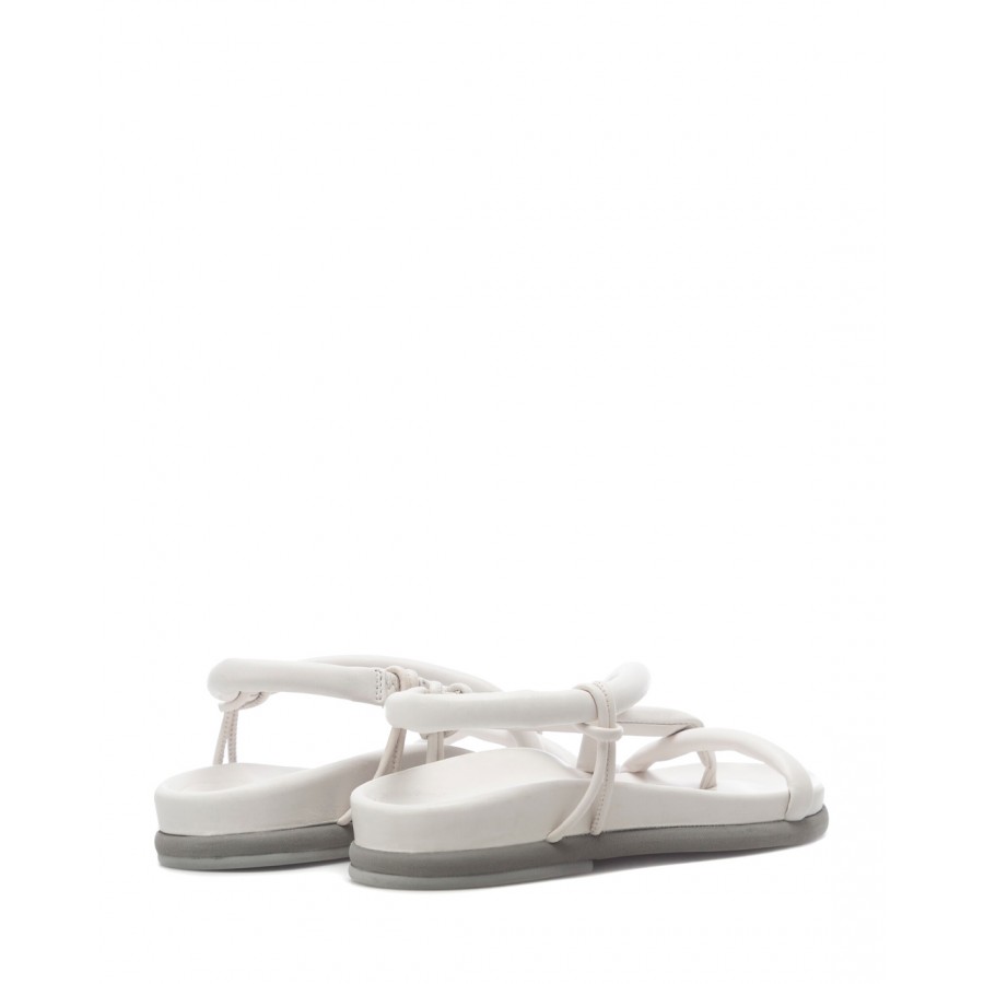 Zapatos Mujeres Sandalia iXOS E25012 Tokyo Gesso Cuero Blanco