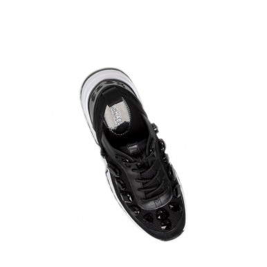 Women's Shoes Sneakers MICHAEL KORS Chaplin Black Leather