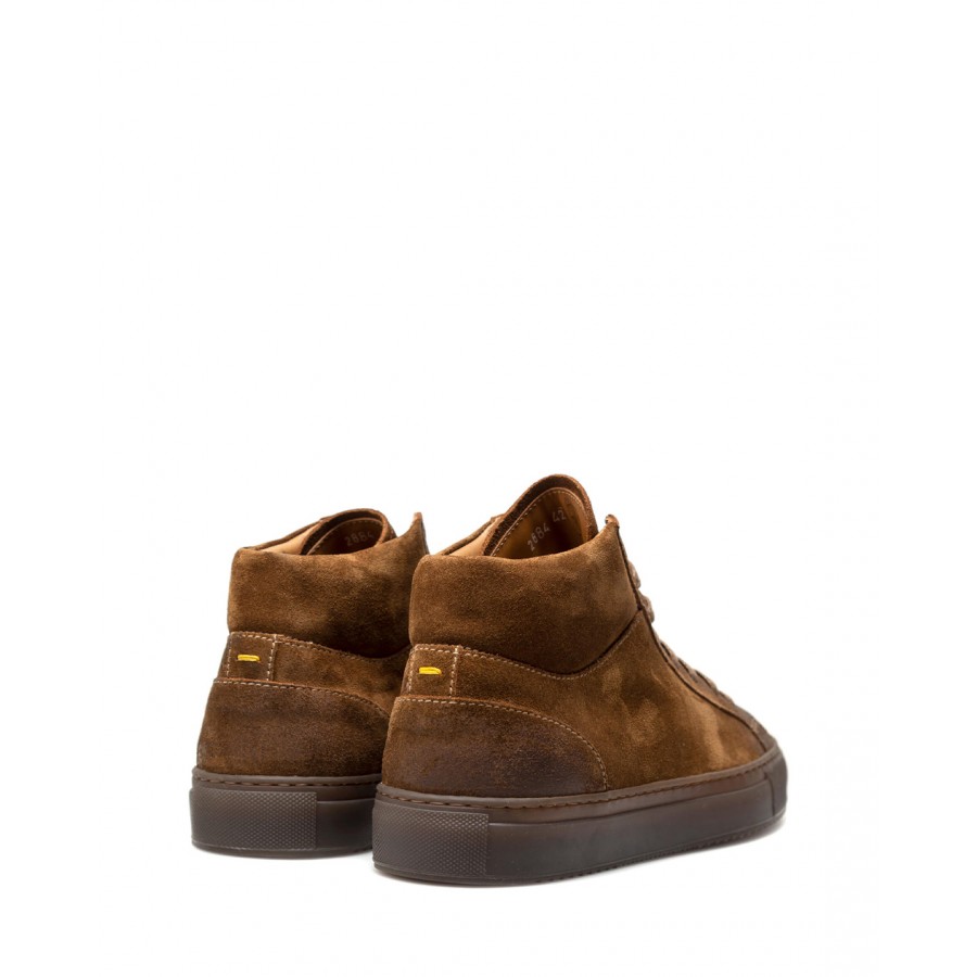 Men's Shoes Sneakers DOUCAL'S Oil Siena Suede Brown
