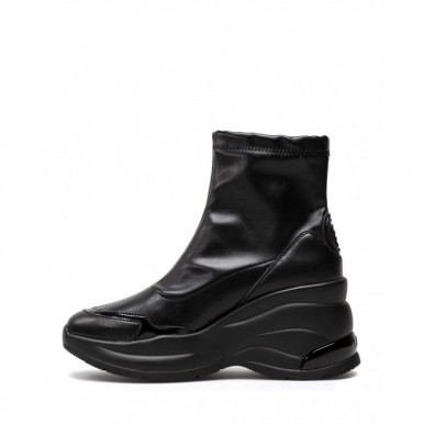 Women's Shoes Ankle Boots LIU JO Milano Karlie Revolution 47 Stretch Black