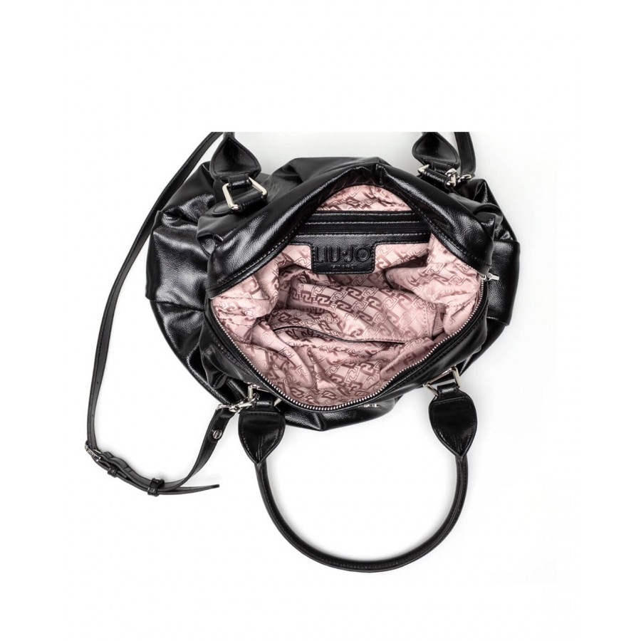 Women's Hand Shoulder Bag LIU JO Milano AF1162 E0004 Synthetic Black