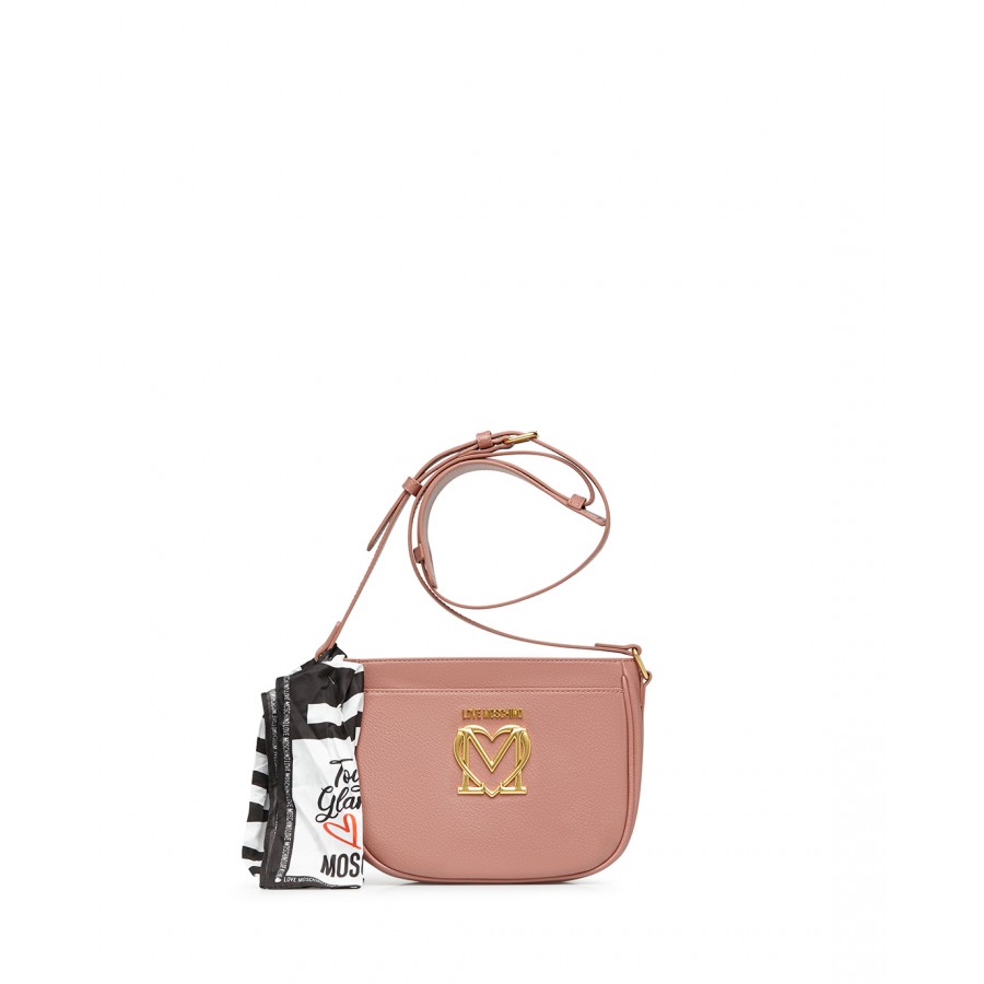 Women's Shoulder Bag LOVE MOSCHINO JC4212 Pu Antique Pink Synthetic Leather