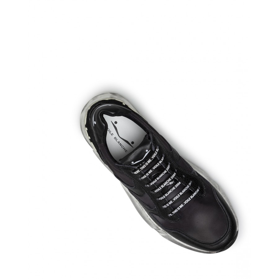Men's Shoes Sneakers VOILE BLANCHE Arpolh Nero Black