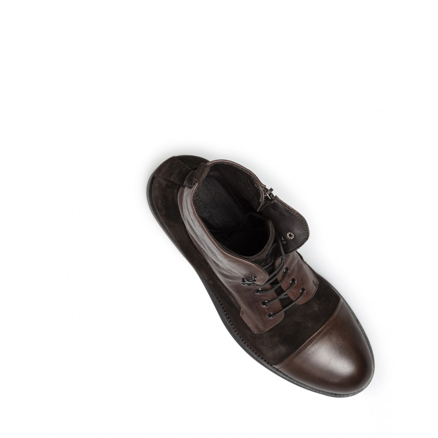 Men's Ankle Boots PANTANETTI 14946A Scotland Pepe Brown