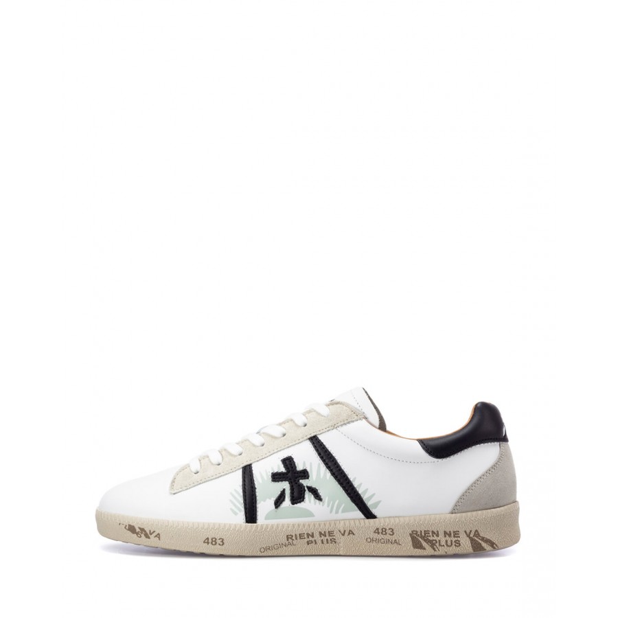 Men's Shoes Sneakers PREMIATA Andy 5421 Leather White