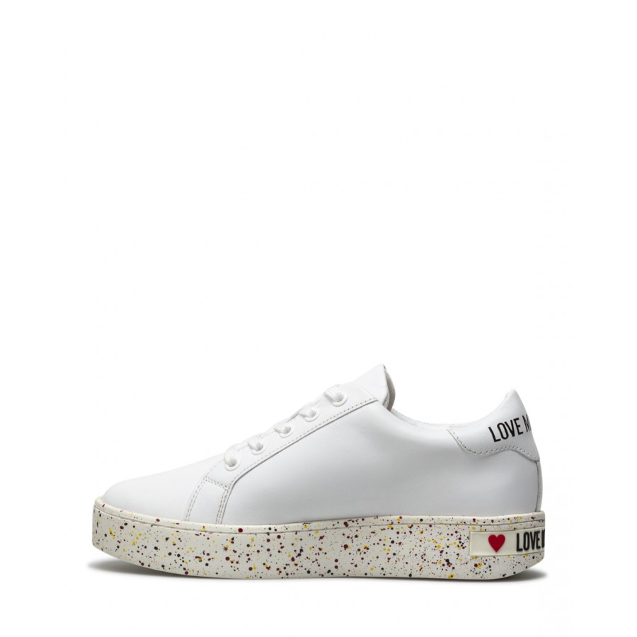 Women's Shoes Sneakers LOVE MOSCHINO JA15363 Leather White