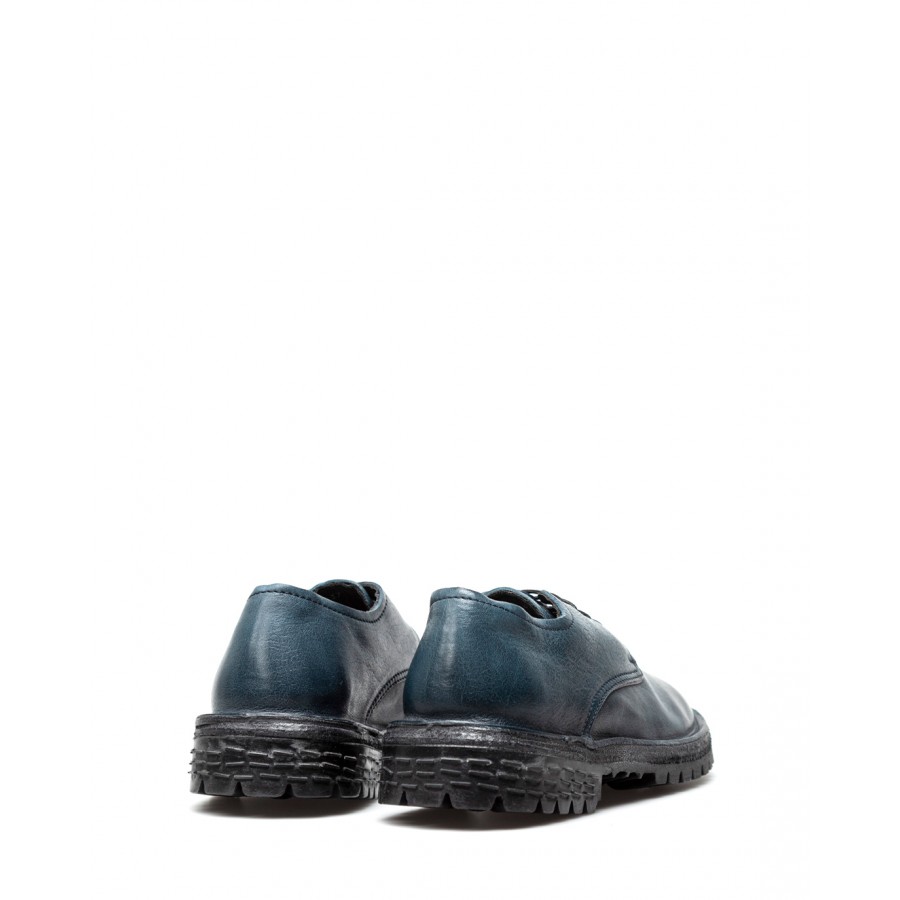 Women's Shoes MOMA 1AW175 Cusna Ottanio Leather Green Octane