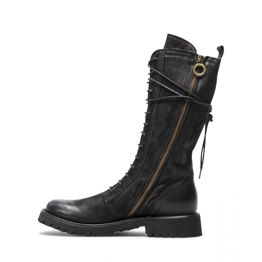 Women's Boots FIORENTINI + BAKER Eternity Massive M-Egan Leather Black