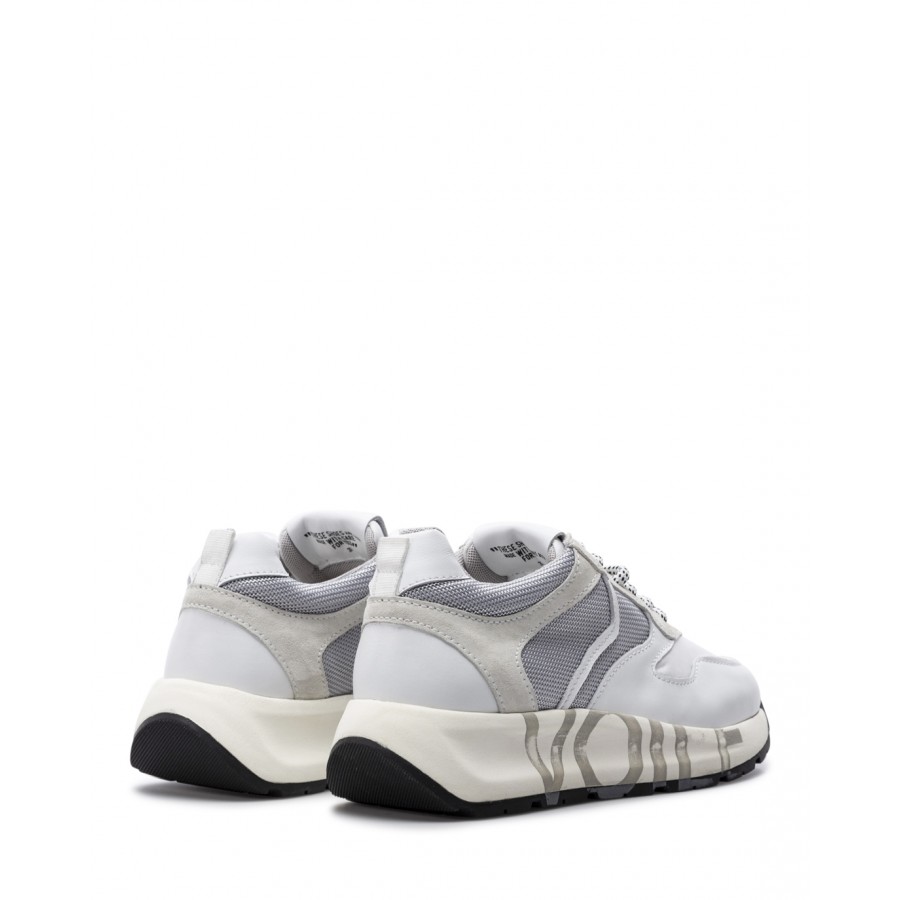 Damen Schuhe Sneakers VOILE BLANCHE Flowee 0N01 White Weiß