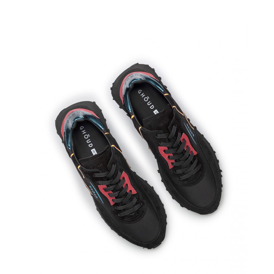 Chaussures Hommes Sneakers GHOUD RMLM MU61 Blk Tundra Noir Cuir