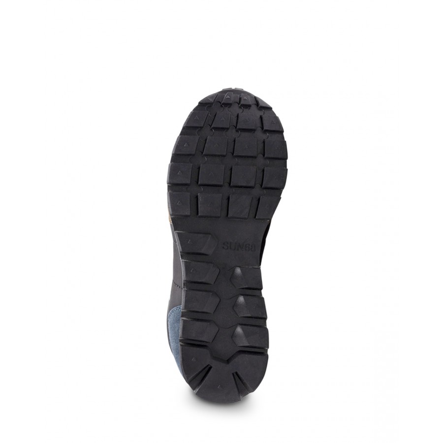 Men's Shoes Sneakers SUN68 Tom Future Boy Z41107 Black Beige Color