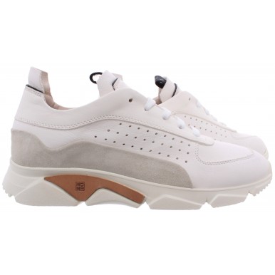 Men's Shoes Sneakers MOMA 4AS018-CT Paradigma Bianco Leather White