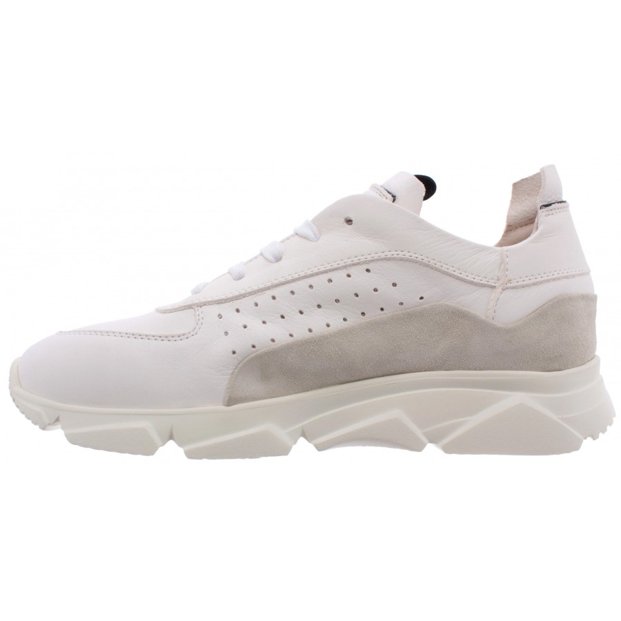 Men's Shoes Sneakers MOMA 4AS018-CT Paradigma Bianco Leather White