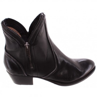 Women's Ankle Boots PANTANETTI 13114C Carem C Fucile Leather Black