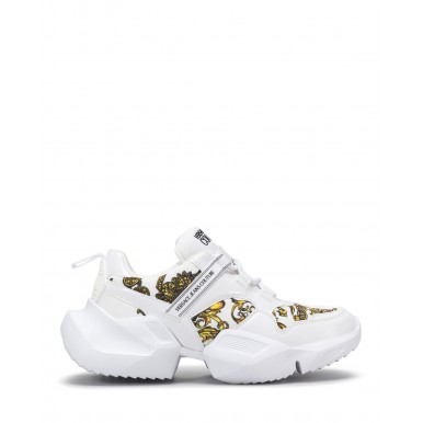 Scarpe Donna Sneakers VERSACE JEANS COUTURE Gravity Baroque Bianche
