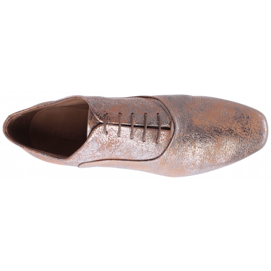 Damen Klassische Schuhe PANTANETTI 13152D Marmor Fucile Beig Leder