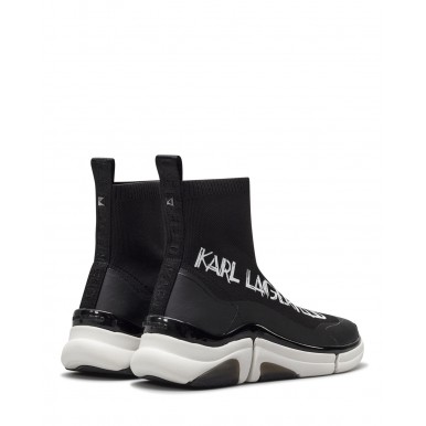 Scarpe Uomo Sneakers KARL LAGERFELD KL51750 K00 Black Sock Nere